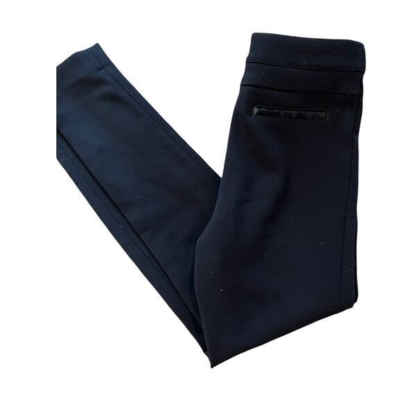 Cartonnier Anthro black tuxedo tapered leg dress trousers 2 - Picture 1 of 6